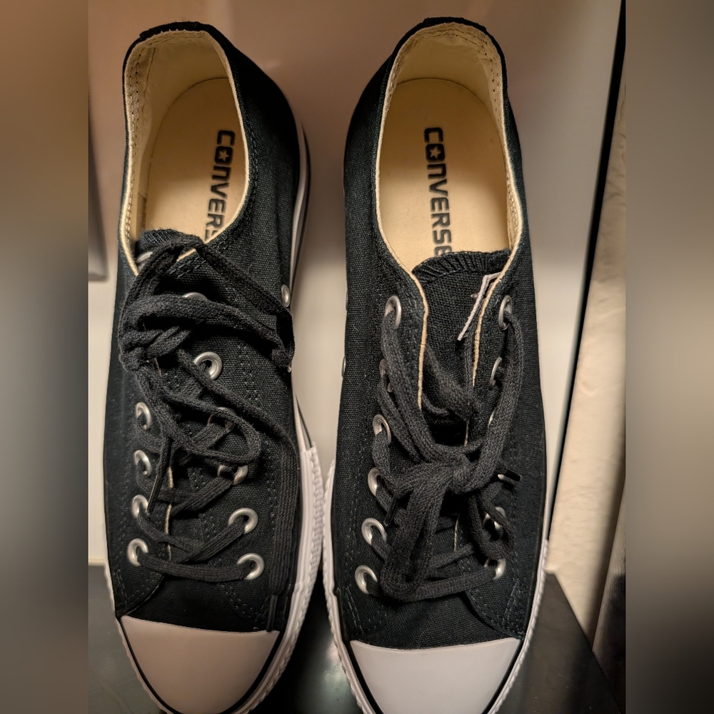 Converse Chuck Taylor All Star Lift OX Low Top Sneakers Size 10 Used Exc - Picture 7 of 11